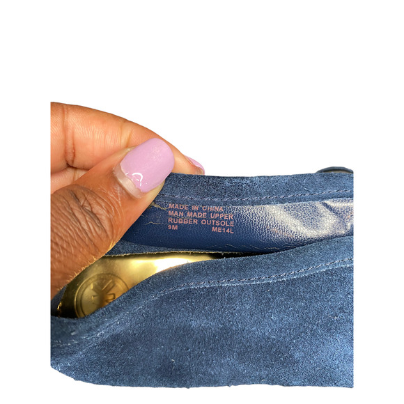 Michael Kors, Suede Whipstitch Moccasin Espadrille Bootie, Size 9, Very comfy - Picture 5 of 7